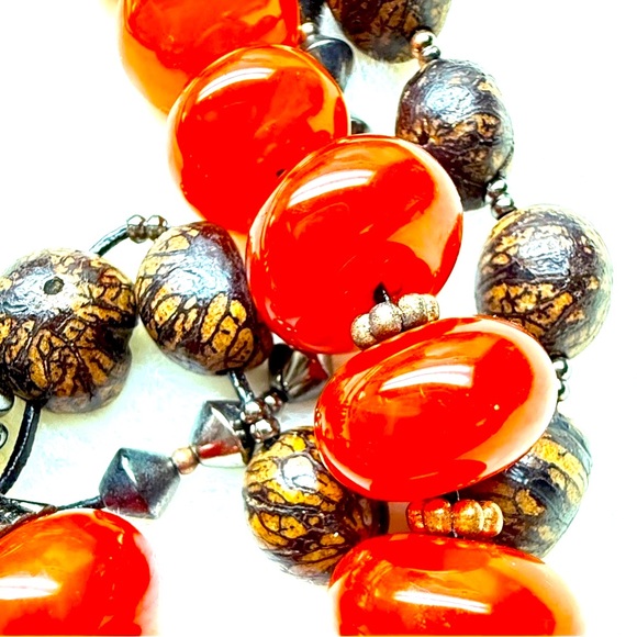 Beautiful Carnelian Unisex’s Beats  Necklace - Picture 10 of 11